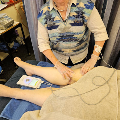 Hands on complex
manual therapy for lymphoedema